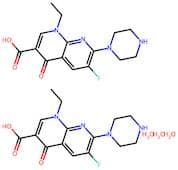 Enoxacin sesquihydrate