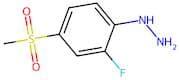 2-Fluoro-4-(methylsulphonyl)phenylhydrazine