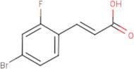 4-Bromo-2-fluorocinnamic acid