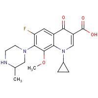 1-Cyclopropyl-6-fluoro-8-methoxy-7-(3-methylpiperazin-1yl)-4-oxo-1,4-dihydroquinoline-3-carboxylic…