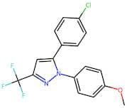 5-(4-Chlorophenyl)-3-(trifluoromethyl)-1-(4-methoxyphenyl)-1H-pyrazole