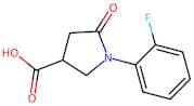 1-(2-Fluorophenyl)-5-oxopyrrolidine-3-carboxylic acid