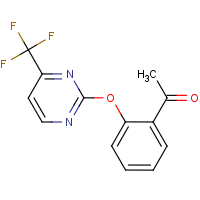 1-(2-{[4-(Trifluoromethyl)pyrimidin-2-yl]oxy}phenyl)ethanone