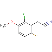 2-Chloro-6-fluoro-3-methoxyphenylacetonitrile