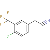 4-Chloro-3-(trifluoromethyl)phenylacetonitrile