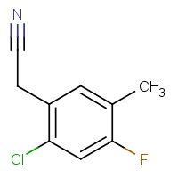 2-Chloro-4-fluoro-5-methylphenylacetonitrile