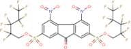di(2,2,3,3,4,4,5,5,5-nonafluoropentyl) 4,5-dinitro-9-oxo-9H-2,7-fluorenedisulphonate