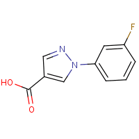 1-(3-Fluorophenyl)-1H-pyrazole-4-carboxylic acid