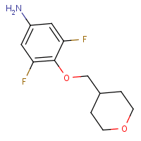 3,5-Difluoro-4-[(tetrahydro-2H-pyran-4-yl)methoxy]aniline