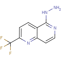 5-Hydrazino-2-(trifluoromethyl)-1,6-naphthyridine