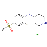 N-[2-Fluoro-4-(methylsulphonyl)phenyl]piperidin-4-amine hydrochloride