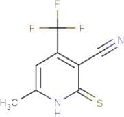 6-Methyl-2-thioxo-4-(trifluoromethyl)-1,2-dihydropyridine-3-carbonitrile