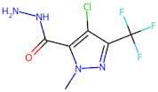 4-Chloro-1-methyl-3-(trifluoromethyl)-1H-pyrazole-5-carbohydrazide