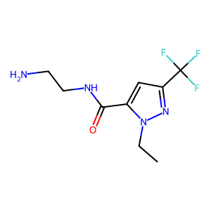 N-(2-Aminoethyl)-1-ethyl-3-(trifluoromethyl)-1H-pyrazole-5-carboxamide