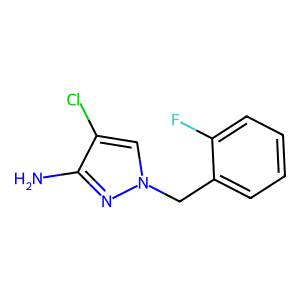 4-Chloro-1-(2-fluorobenzyl)-1H-pyrazol-3-amine