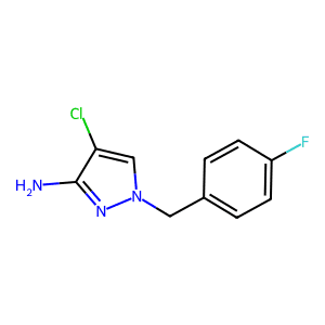 4-Chloro-1-(4-fluorobenzyl)-1H-pyrazol-3-amine