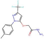 2-{[1-(4-Methylphenyl)-3-(trifluoromethyl)-1H-pyrazol-5-yl]oxy}acetohydrazide