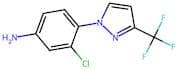 3-Chloro-4-[3-(trifluoromethyl)-1H-pyrazol-1-yl]aniline