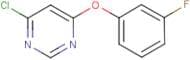 4-(3-Fluorophenoxy)-6-chloropyrimidine