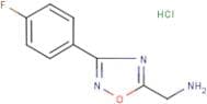 5-Aminomethyl-3-(4-fluorophenyl)-[1,2,4]oxadiazole hydrochloride
