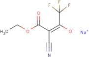 Sodium (E)-1-cyano-1-ethoxycarbonyl-3,3,3-trifluoro-propen-2-olate