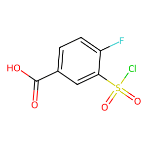 3-(Chlorosulphonyl)-4-fluorobenzoic acid