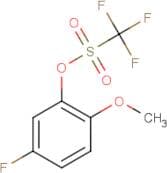 5-Fluoro-2-methoxyphenyl trifluoromethanesulphonate