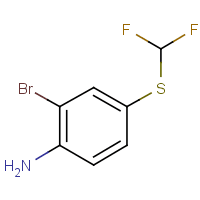 2-Bromo-4-[(difluoromethyl)thio]aniline