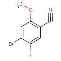 4-Bromo-5-fluoro-2-methoxybenzonitrile