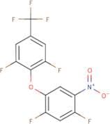 2,4-Difluoro-5-nitrophenyl 2,6-difluoro-4-(trifluoromethyl)phenyl ether