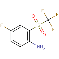4-fluoro-2-(trifluoromethylsulphonyl)aniline