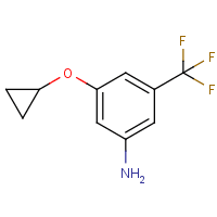 3-Cyclopropoxy-5-(trifluoromethyl)aniline