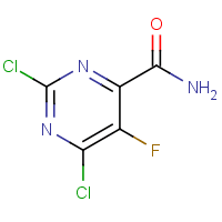 2,6-Dichloro-5-fluoropyrimidine-4-carboxamide
