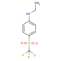 4-(Trifluoromethylsulphonyl)-N-ethylaniline