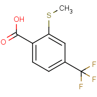 2-Methylsulfanyl-4-(trifluoromethyl)benzoic acid
