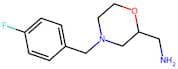 [4-(4-Fluorobenzyl)morpholin-2-yl]methylamine