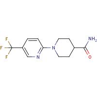 1-[5-(Trifluoromethyl)pyridin-2-yl]piperidine-4-carboxamide