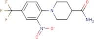 1-[2-Nitro-4-(trifluoromethyl)phenyl]piperidine-4-carboxamide
