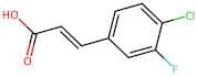 4-Chloro-3-fluorocinnamic acid