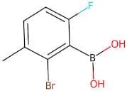 2-Bromo-6-fluoro-3-methylbenzeneboronic acid
