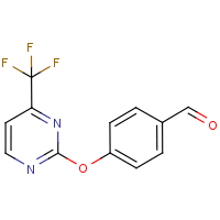 4-{[4-(Trifluoromethyl)pyrimidin-2-yl]oxy}benzaldehyde