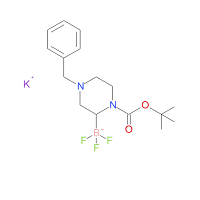 Potassium 4-benzyl-1-(tert-butoxycarbonyl)piperazin-2-yltrifluoroborate