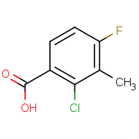 2-Chloro-4-fluoro-3-methylbenzoic acid