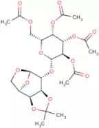 1,6-Anhydro-3,4-O-isopropylidene-2-O-(2,3,4,6-tetra-O-acetyl-?-D-galactopyranosyl)-?-D-galactopyra…