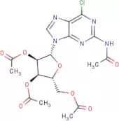 2-Acetamido-6-chloro-9-(2,3,5-tri-O-acetyl-?-D-ribofuranosyl)purine