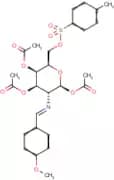 1,3,4-Tri-O-acetyl-2-amino-2-deoxy-N-(4-methoxybenzylidene)-6-O-tosyl-?-D-glucopyranose
