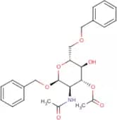 Benzyl 2-acetamido-3-O-acetyl-6-O-benzyl-2-deoxy-α-D-glucopyranoside