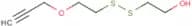 Propargyl-PEG1-SS-alcohol