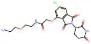 Thalidomide-O-amido-PEG-C2-NH2 hydrochloride