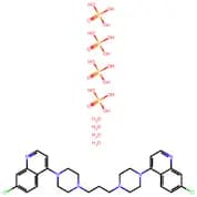 Piperaquine tetraphosphate tetrahydrate